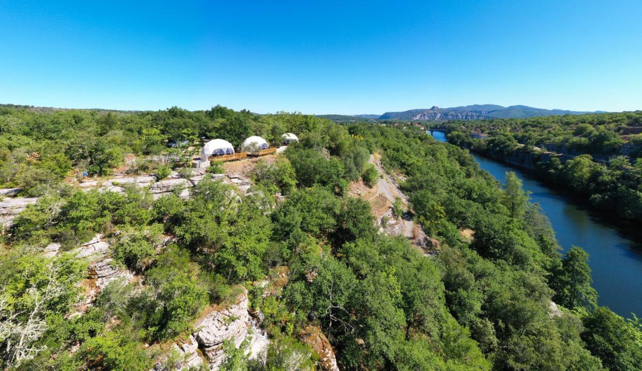 吕奥姆 Les Domes Des Gorges酒店 外观 照片