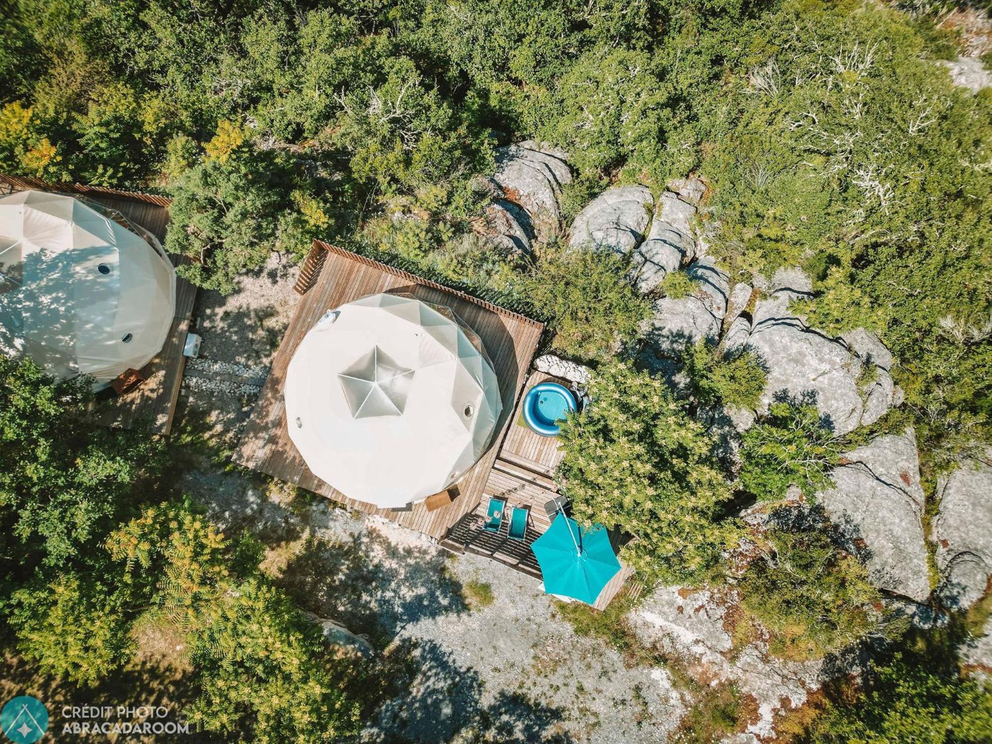 吕奥姆 Les Domes Des Gorges酒店 外观 照片